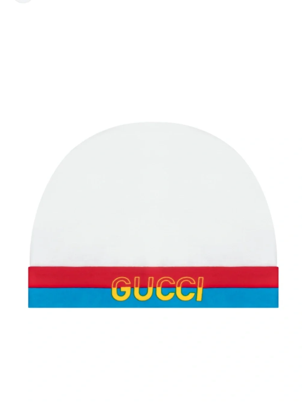NWT GUCCI Kids GG Logo Bib + Gucci Logo Beanie Hat Set Baby Gift